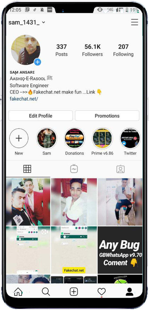 pro insta